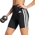 Bermuda adidas Optime Essentials 3 Litras Feminina PRETO/BRANCO