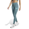Calça Legging adidas Train Essentials Big Logo Full-Length - Feminina VERDE