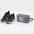 Tênis Masculino Mizuno Kit Cool Ride PRETO MESCLA