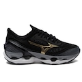 Tênis Masculino Mizuno Wave Endeavor 3 PRETO/OURO