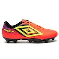 Chuteira de Campo Adulto Umbro Fast II CORAL
