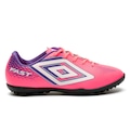 Chuteira Society Adulto Umbro Fast II ROSA/ROXO CLA