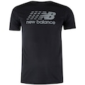 Camiseta New Balance Multi Color Performance Masculina PRETO