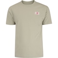 Camiseta New Balance Woven Label Masculina VERDE