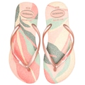 Chinelo Feminino Havaianas Slim Palette Glow ROSA ESCURO