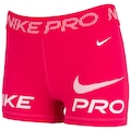Bermuda Nike Pro 365 Feminino ROSA/BRANCO