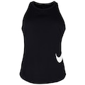Camiseta Regata Nike Tempo Swoosh Hybrid Tank Feminina PRETO
