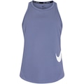 Camiseta Regata Nike Tempo Swoosh Hybrid Tank Feminina AZUL ESCURO