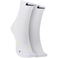 Meia Para Corrida Nike Running Crew 1 par BRANCO
