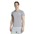 Camiseta adidas Gym+ Masculina CINZA