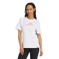CAMISETA ADIDAS W SOFTS T 1 BRANCO
