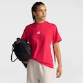 Opção de cor ROSA de Camiseta adidas Stripes Feminina