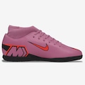 Chuteira Futsal Adulto Nike Mercurial Superfly 10 Club ROSA/VERMELHO