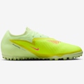 Chuteira Society Adulto Nike Phantom 6 Reactx Pro VERDE CLARO/PRETO