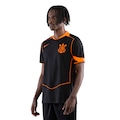 Camisa do Corinthians III 25/26 Jogador Nike Total 90 Masculina PRETO/LARANJA
