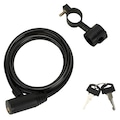 Cadeado para Bicicleta com Chave Spin PRETO
