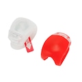 Kit Luzes de Silicone para Bicicleta Spin BRANCO/VERMELHO
