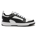 Tênis Masculino Puma Rebound V6 Low BDP BRANCO/PRETO