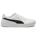 Tênis Feminino Puma Carina 3.0 BDP BRANCO/PRETO