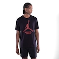 Camiseta Miami Heat Jordan Nike Essential Masculina PRETO