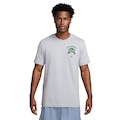 Camiseta Antetokounmpo Nike Worldwide Masculina CINZA