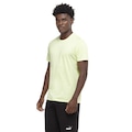 Camiseta Puma Mesclada Treino Essentials Masculina AMARELO