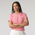 Camiseta Puma Essential Small Logo Feminina ROSA/BRANCO