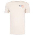 Camiseta Puma Essential Graphics Multicolored - Masculina OFF WHITE