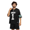 Camiseta do Philadelphia Eagles NFL Hurts NF164 Masculina PRETO