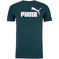 Camiseta Puma Essential No 1 Masculina VERDE ESCURO