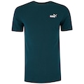Camiseta Puma Essentials Small Logo No.1 Masculina VERDE ESCURO