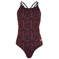 Maiô Adulto Speedo Four Stripes Pile Of Leafs LARANJA