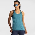 Opção de cor VERDE de Camiseta Regata Run Spark 2 Mescla Feminina Mizuno