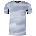 Camiseta Mizuno Run Easy 5 Masculina CINZA/PRETO