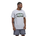 Camiseta do Boston Celtics NBA Nicktown N0091 Masculina CINZA MESCLA