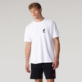 Camiseta NBA Estampada Miami Heat Masculina OFF WHITE