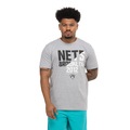 Camiseta do Brooklyn Nets NBA Spotlight N918A Masculina CINZA MESCLA