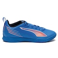 Chuteira Futsal Infantil Puma Ultra 6 Play AZUL