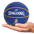 Minibola de Basquete Spalding Real Madrid AZUL