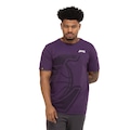 Camiseta Los Angeles Lakers NBA Fullface N0960 Masculina ROXO ESCURO