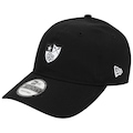 Boné Adulto Botafogo New era Futebol 9TWENTY Aba Curva PRETO