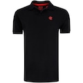 Camisa Polo do Flamengo Braziline Herói Masculina PRETO