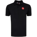 Camisa Polo do Vasco da Gama Braziline Herói Masculina PRETO
