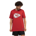 Camiseta Kansas City Chiefs NFL NF210 Masculina VERMELHO