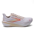Tênis Feminino Brooks Hyperion 2 BRANCO/VERMELHO