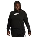 Blusão Feminino Nike Sportswear Club Fleece PRETO