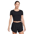 Camiseta Cropped Nike Dri-FIT One Feminina PRETO