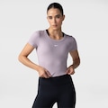 Camiseta Cropped Nike Dri-FIT One Feminina ROXO