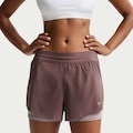 Short Nike Dri-FIT Swift Feminino MARROM CLA/CINZA CLA