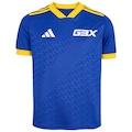 Camiseta adidas G3X Infantil AZUL/AMARELO